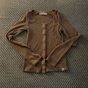 Cute brown thermal from Abercrombie kids